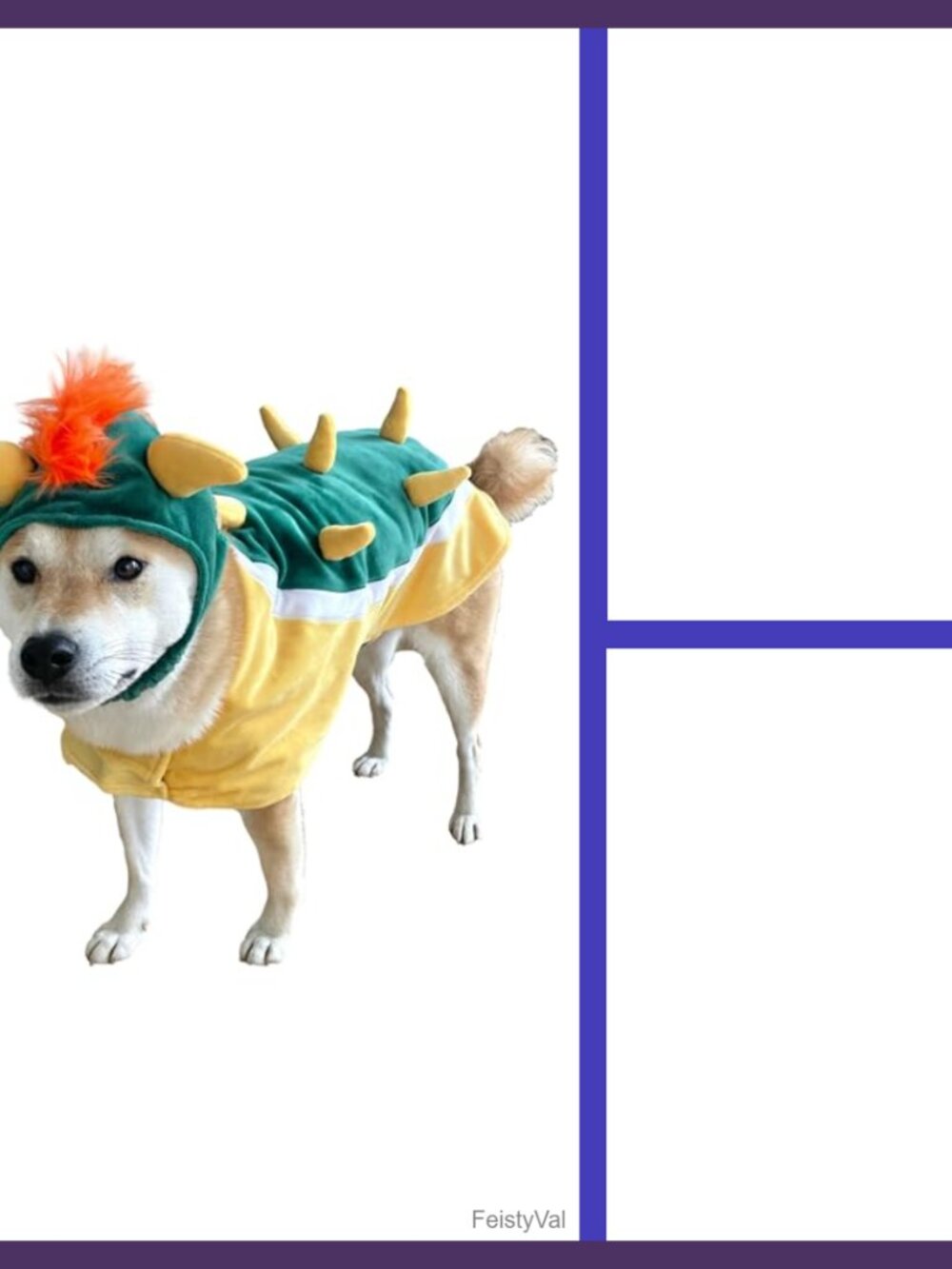 ComfyCamper Dog Costume Hat and Cape Polyester All Breed Sizes